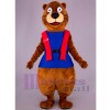 Otter mascot costume