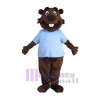 Beaver mascot costume