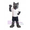 Wolf mascot costume