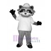 Raccoon mascot costume