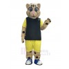 Cheetah mascot costume
