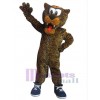 Leopard mascot costume