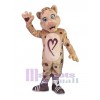 Leopard mascot costume