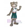 Leopard mascot costume