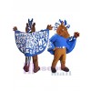 Moose mascot costume
