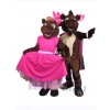 Moose mascot costume