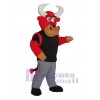 Bull mascot costume