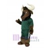 Bull mascot costume