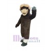 Muskox mascot costume