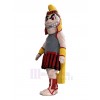 Spartan mascot costume