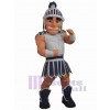 Spartan mascot costume