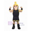 Spartan mascot costume