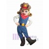 Cowgirl mascot costume
