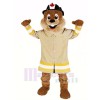 Fire Protection Beaver Mascot Costumes Cartoon