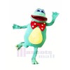 Happy Female Frog Mascot Costumes Cartoon