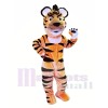 Happy Lightweight Animal Tiger Mascot Costumes 