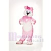 Cute Pink Rabbit Mascot Costumes Animal	