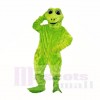 Green Friendly Lightweight Frog Mascot Costumes Cartoon