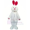 White Rabbit with Long Ear Mascot Costumes Animal