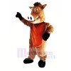 Fierce Brown Boar Mascot Costumes Cheap