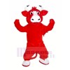 Happy Red Bull Mascot Costumes Cheap	