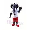 Power Grey Elephant Mascot Costumes Cartoon