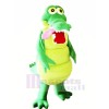 Happy Alligator Mascot Costumes Cartoon