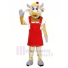 High Quality Female Cow Mascot Costumes Adult	