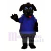 Black Dog with Big Eyes Mascot Costumes Animal