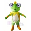 King Frog Mascot Costumes Cartoon