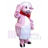 Chef Pink Pig Mascot Costumes