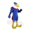 Power Blue Eagle Mascot Costumes Cartoon