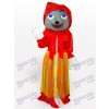 Red Wolf Adult Anime Mascot Costume