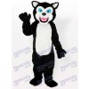 Black Wolf Adult Mascot Costume