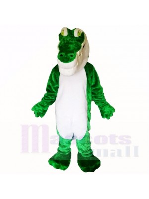 Green Crocodile Lightweight Mascot Costumes Adult