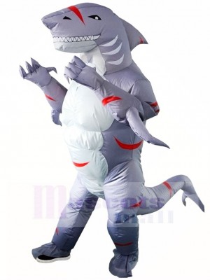 Muscular Monster Shark Inflatable Costume