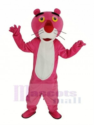 Pink Panther Mascot Costume