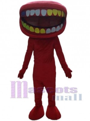 Grotesque Mouth Mascot Costume