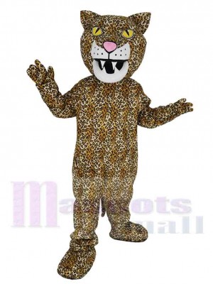 Fierce Jaguar Panther Mascot Costume Animal