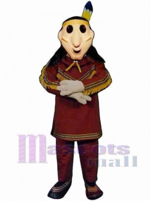 Indian The Brave Mascot Costume