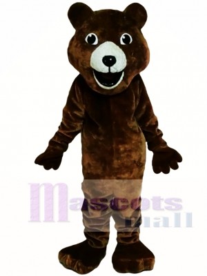 Brown Bear Mascot Costume