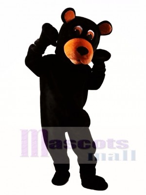 Black Bear Mascot Costume