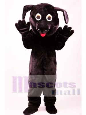 Black Labrador Dog Mascot Costume