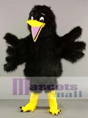 Black Bird Crow Mascot Costume