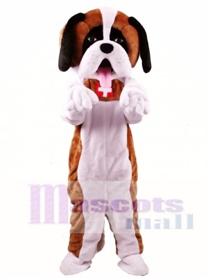 St. Bernard Dog Mascot Costume