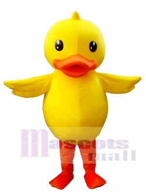 Yellow Duck Mascot Costume Adult Duck Mascot