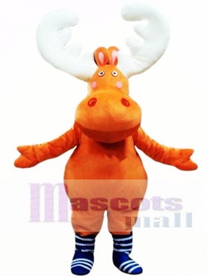 New Big Moose Deer Mascot Costume Animal