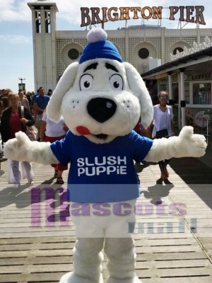 Slush Puppie Dog Mascot Costume