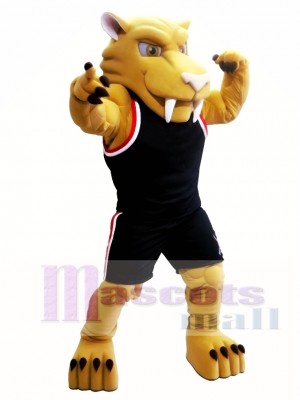 Sabretooth Tiger Mascot Costume