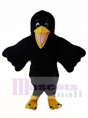 Black Bird Raven Mascot Costume  